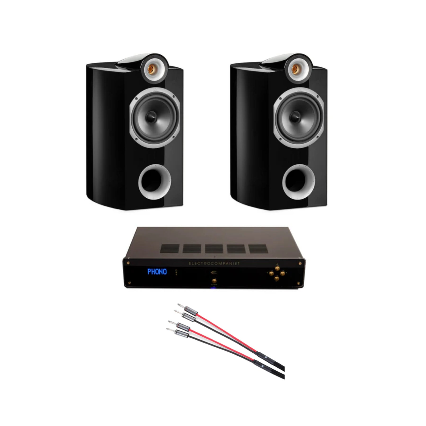 High-Quality Triangle Theta Bookshelf Speakers & Electrocompaniet ECI80D Integrated Amplifier – Perfect for Home Audio, Music Studios, and Hi-Fi Enthusiasts
