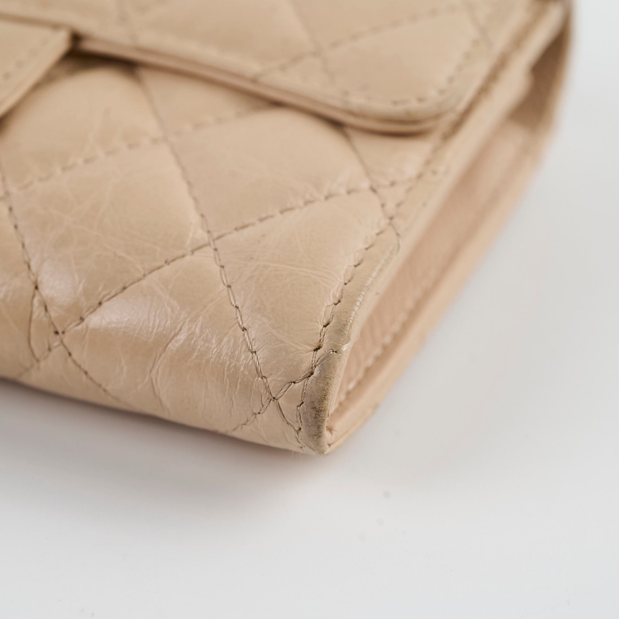 Chanel Reissue 2.55 Wallet in Beige - Classic Flap Bag with Chain Strap for Women | Perfect for Everyday Use, Travel & Special Occasions