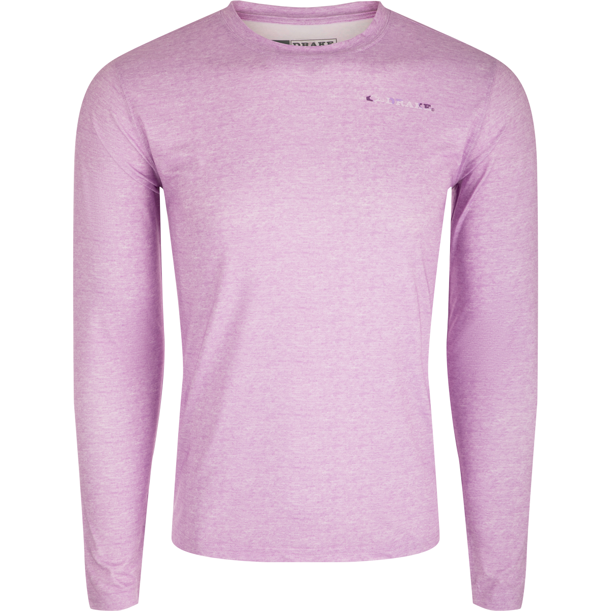 Youth Performance Crew Neck Long Sleeve Shirt - Comfortable Heather Grey Tee for Boys & Girls - Perfect for Sports, School & Casual Wear