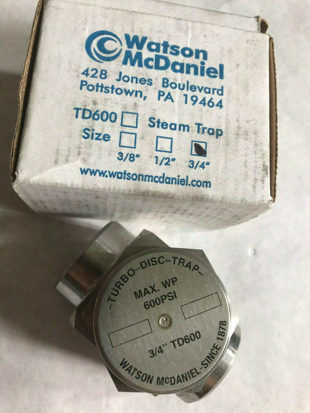 Watson McDaniel TD600 3/4