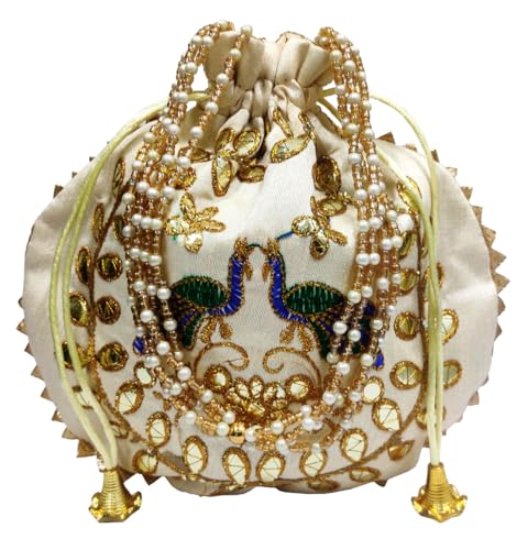 Gold With Contrast Peacocks