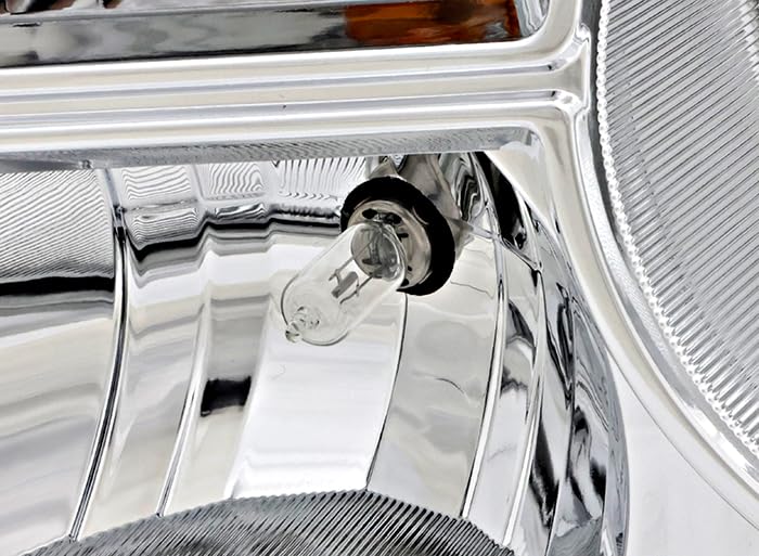 2012-2015 Honda Pilot Headlight Assembly Kit - Halogen Replacement Lamps for Driver & Passenger Side | Perfect for Night Driving, Foggy Conditions & Vehicle Restoration