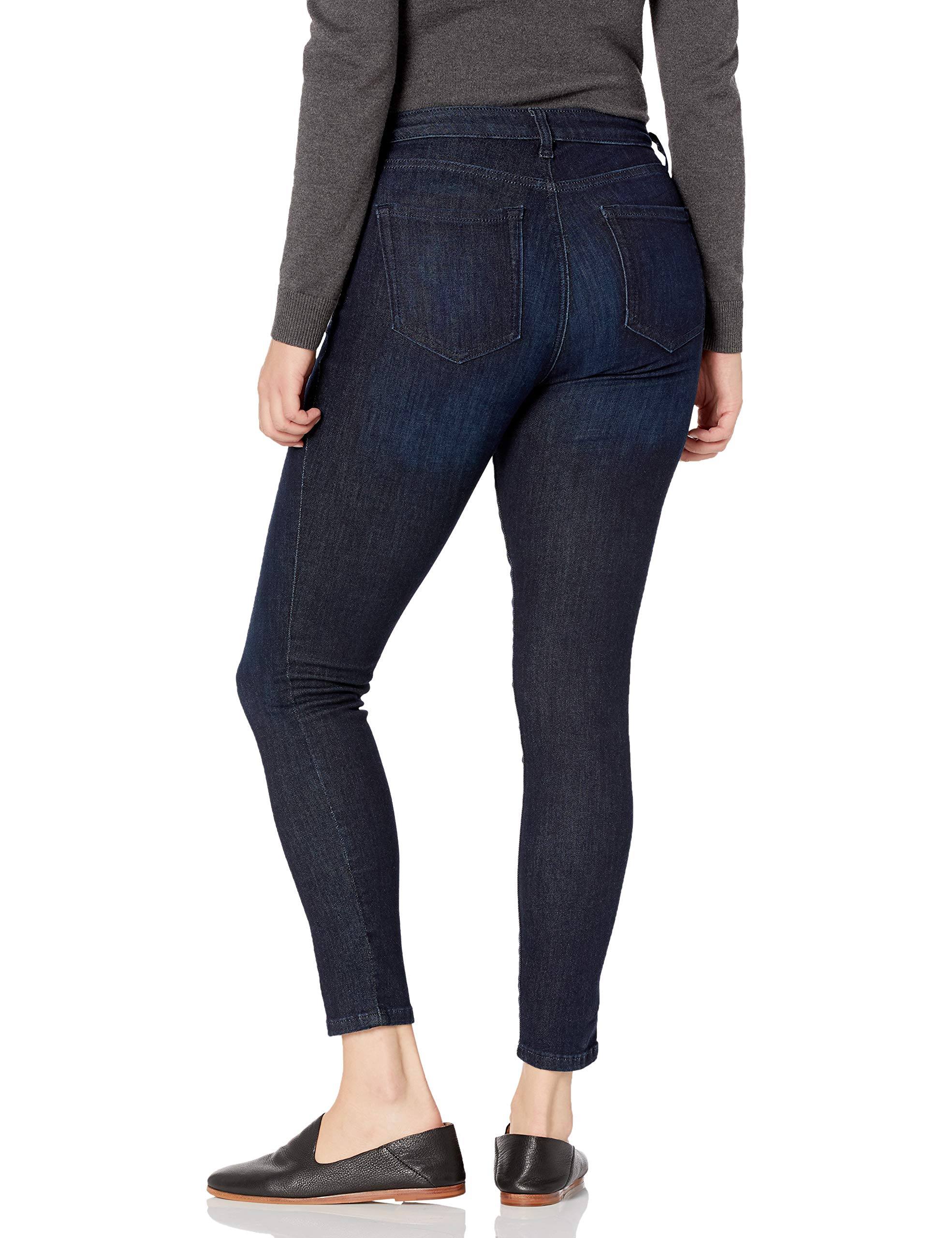 Amazon Essentials Women's Mid Rise Curvy Skinny Jeans - Stretch Denim Pants for Casual Wear & Everyday Comfort