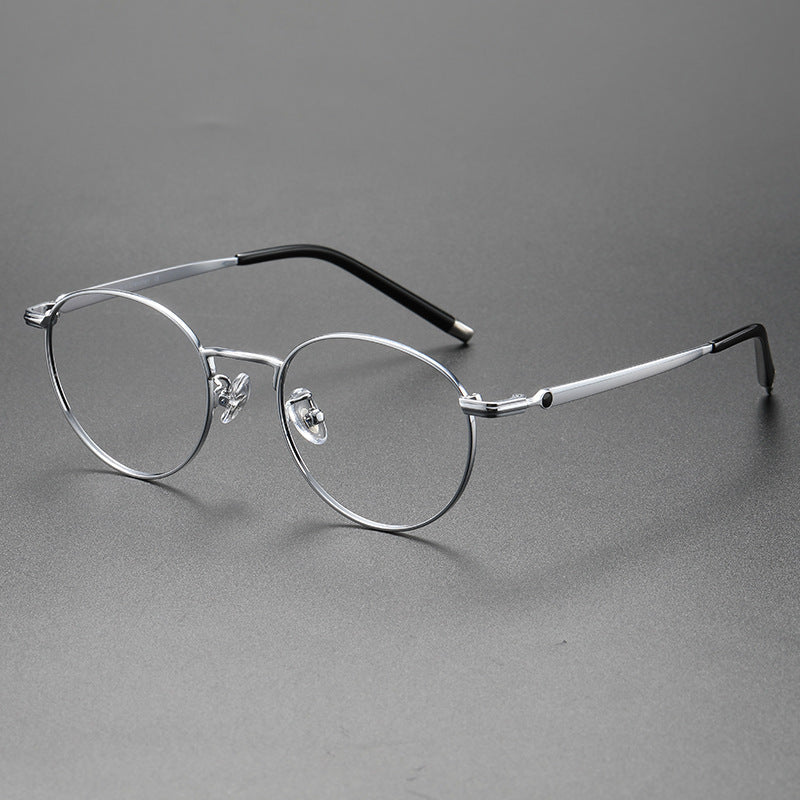 Titanium Round Glasses Frame SM01720 - Lightweight & Durable Eyewear for Men & Women | Perfect for Reading, Driving & Daily Wear