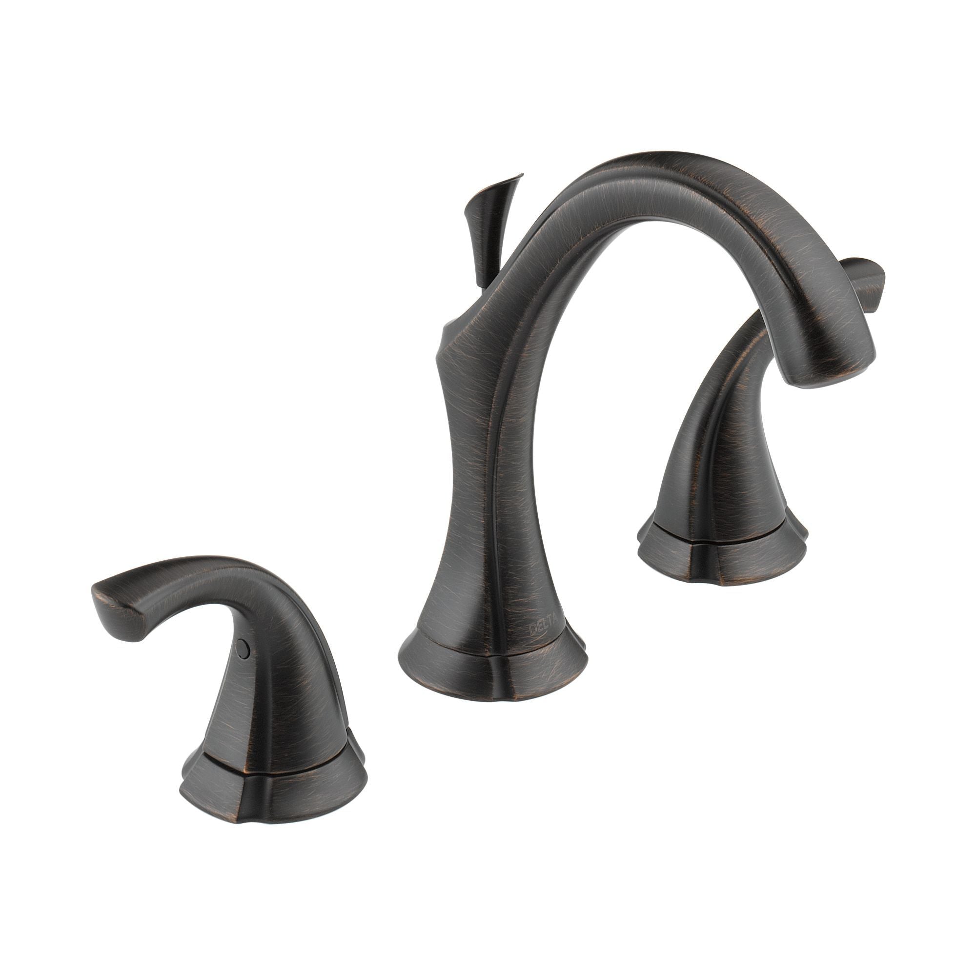 Delta Addison Widespread Bathroom Faucet in Venetian Bronze - 3592LF RB - Perfect for Modern Bathrooms, Powder Rooms & Guest Baths
