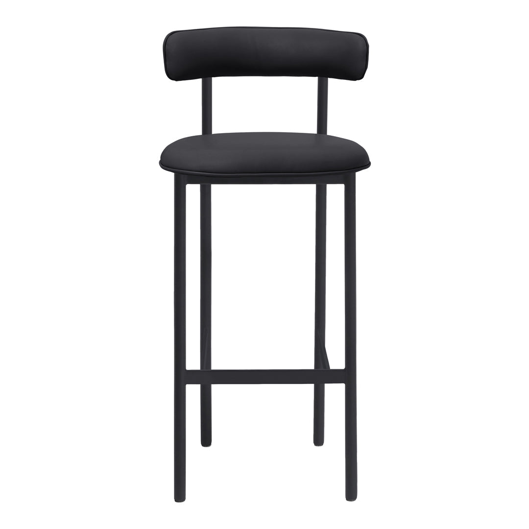 David Thulstrup Font Light Barstool - Modern Scandinavian Bar Stool for Kitchen Island & Breakfast Nook - Contemporary Design from Copenhagen