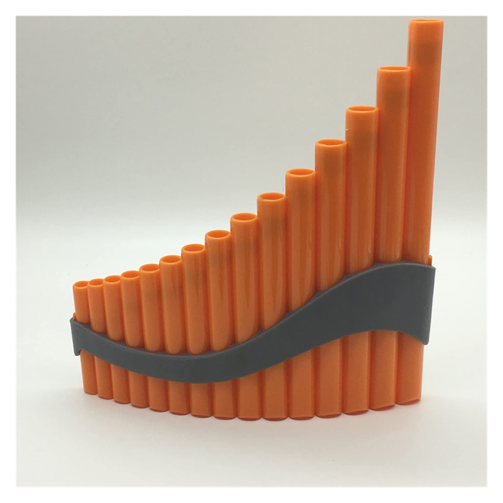 Professional 15-Pipe ABS Pan Flute in G Key - Handmade Folk Musical Instrument for Performances, Meditation & Relaxation | Perfect for Musicians, Beginners & Music Lovers
