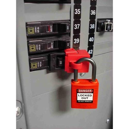 **Brady 143160 Compact Safety Padlock - 12 Pack, Brown - Heavy Duty Lock for Toolboxes, Lockers & Storage Units**