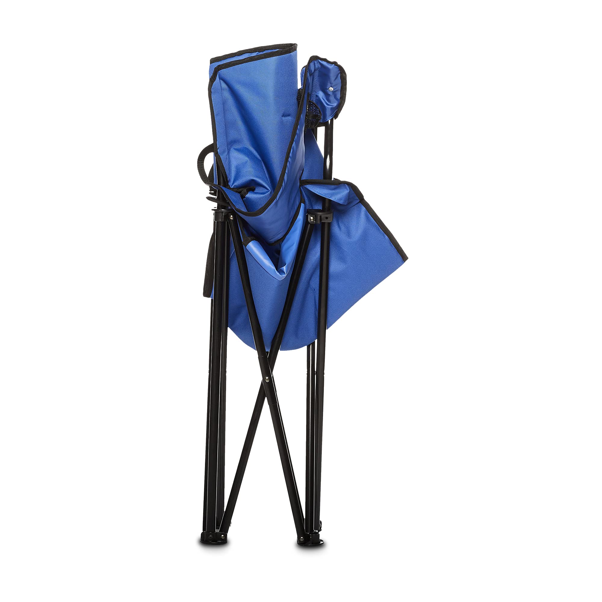 Amazon Basics Portable Folding Camping Chair - Lightweight & Durable Outdoor Chair for Beach, Picnic, Hiking, Fishing, and Backyard Relaxation