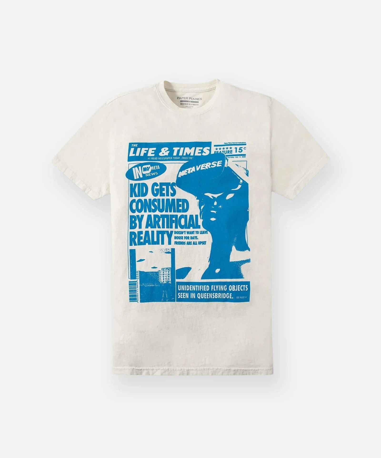 PAPER PLANES Versus Graphic Tee - Trendy Streetwear T-Shirt for Men & Women - Perfect for Casual Outfits, Concerts, and Everyday Wear