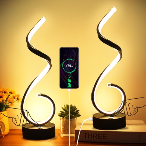 Black with USB Port 2 Pack