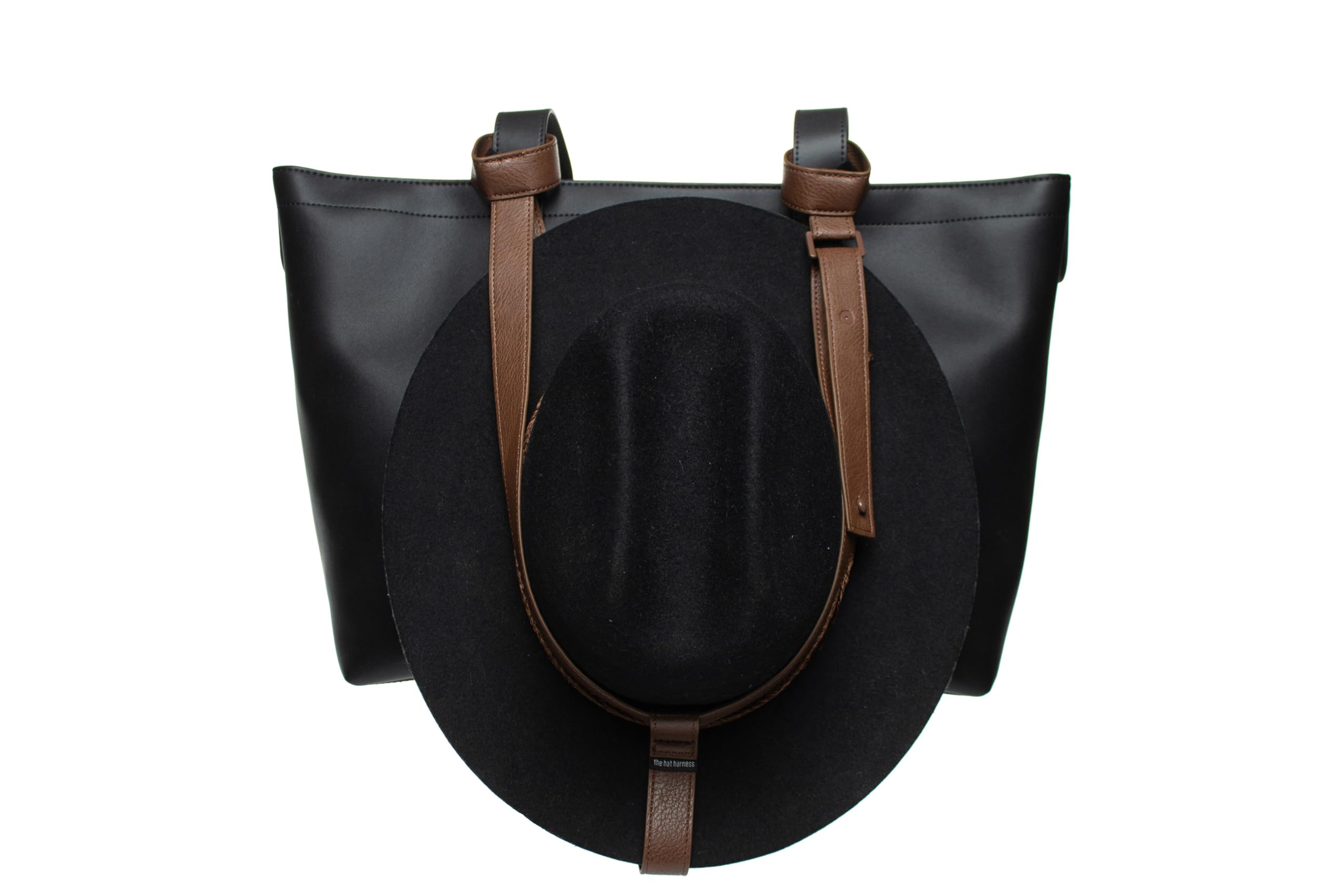 Stylish Durable Hat Holder for Travel - Fits Multiple Hats & Cowboy Hats with Thick/Curved Brims | Perfect for Purses, Totes, Backpacks & Luggage | Travel Accessory for Vacation, Camping & Outdoor Adventures