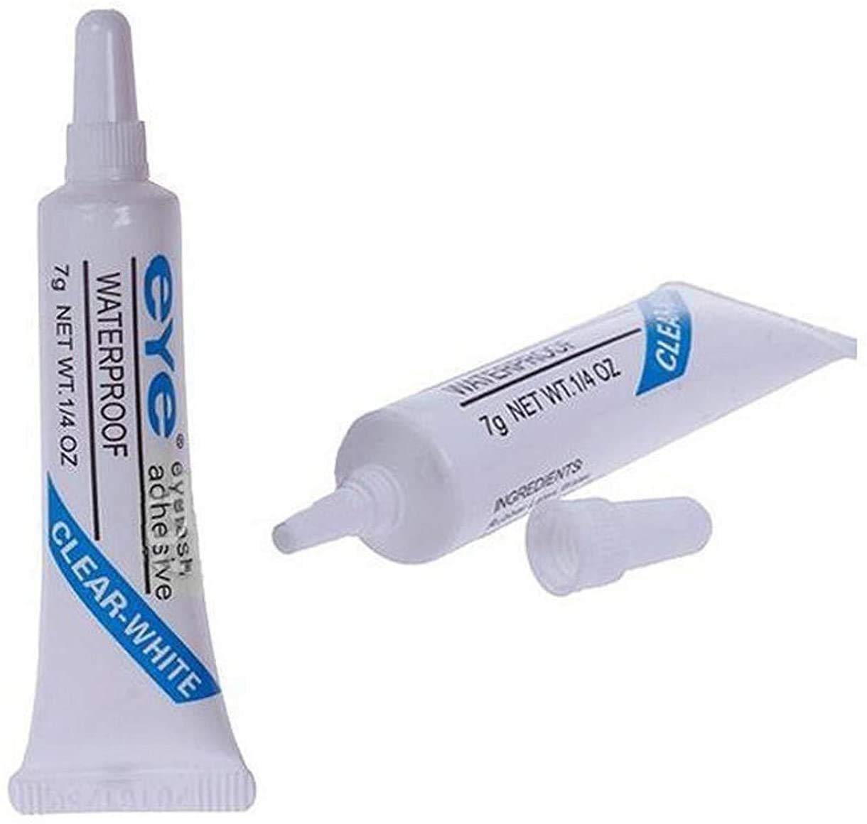 Boom Clear Tone Waterproof False Eyelashes Glue - Long Lasting Eyelash Adhesive for Makeup - Perfect for Swimming, Weddings & Special Occasions