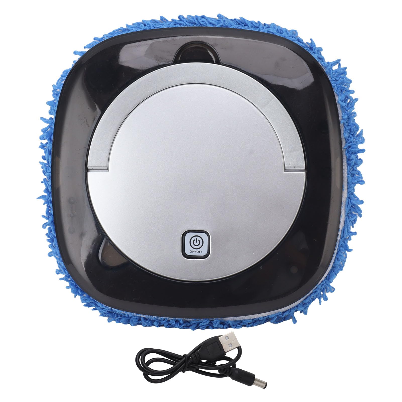 TOPINCN Robot Vacuum and Mop Combo - Smart Robotic Cleaner with Scheduling for Pet Hair, Hard Floors & Carpets - Perfect for Home Cleaning & Pet Owners (Silver)