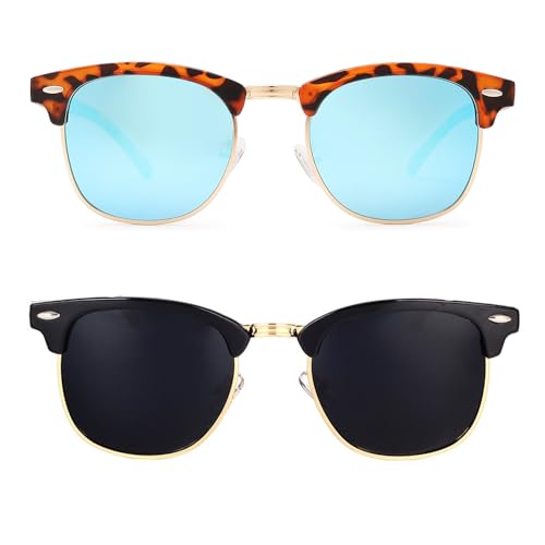 E5 Black Gold/Grey Lens +Tortoise Glod/Blue Lens