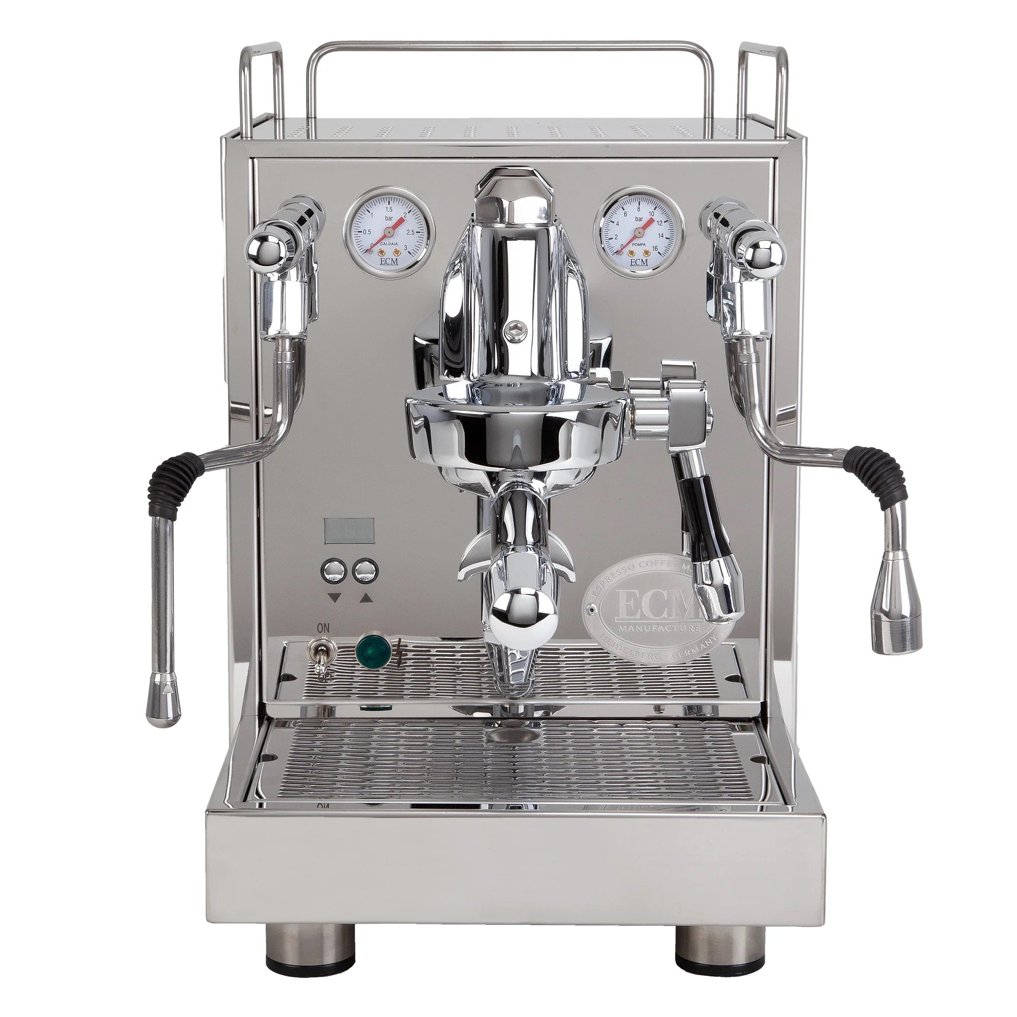 ECM Mechanika Max Espresso Machine - Professional Italian Coffee Maker for Home & Cafe Use | Perfect for Espresso, Cappuccino & Latte Lovers