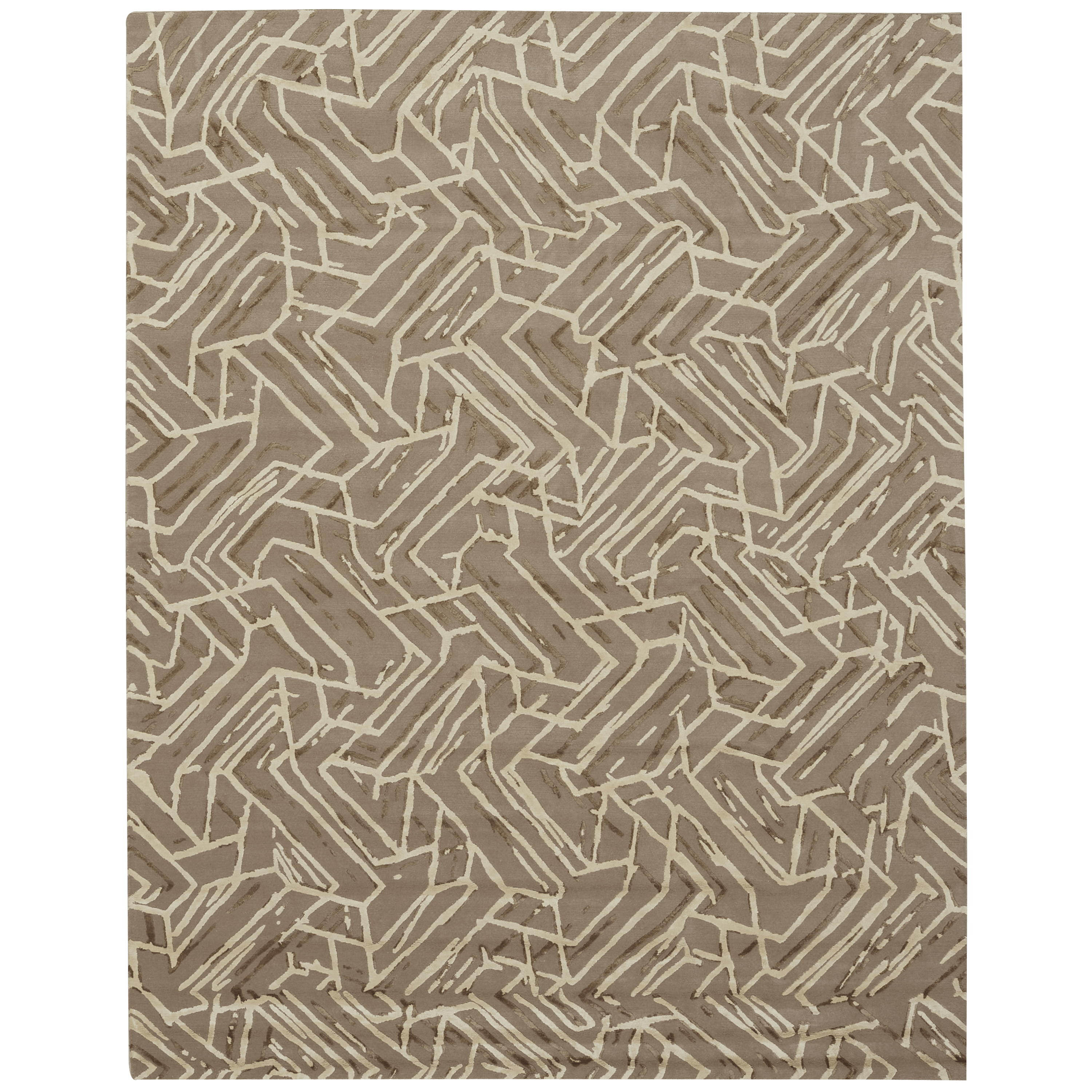 Rustic Taupe Devereux - Stylish and Comfortable Home Decor for Living Room, Bedroom, or Office