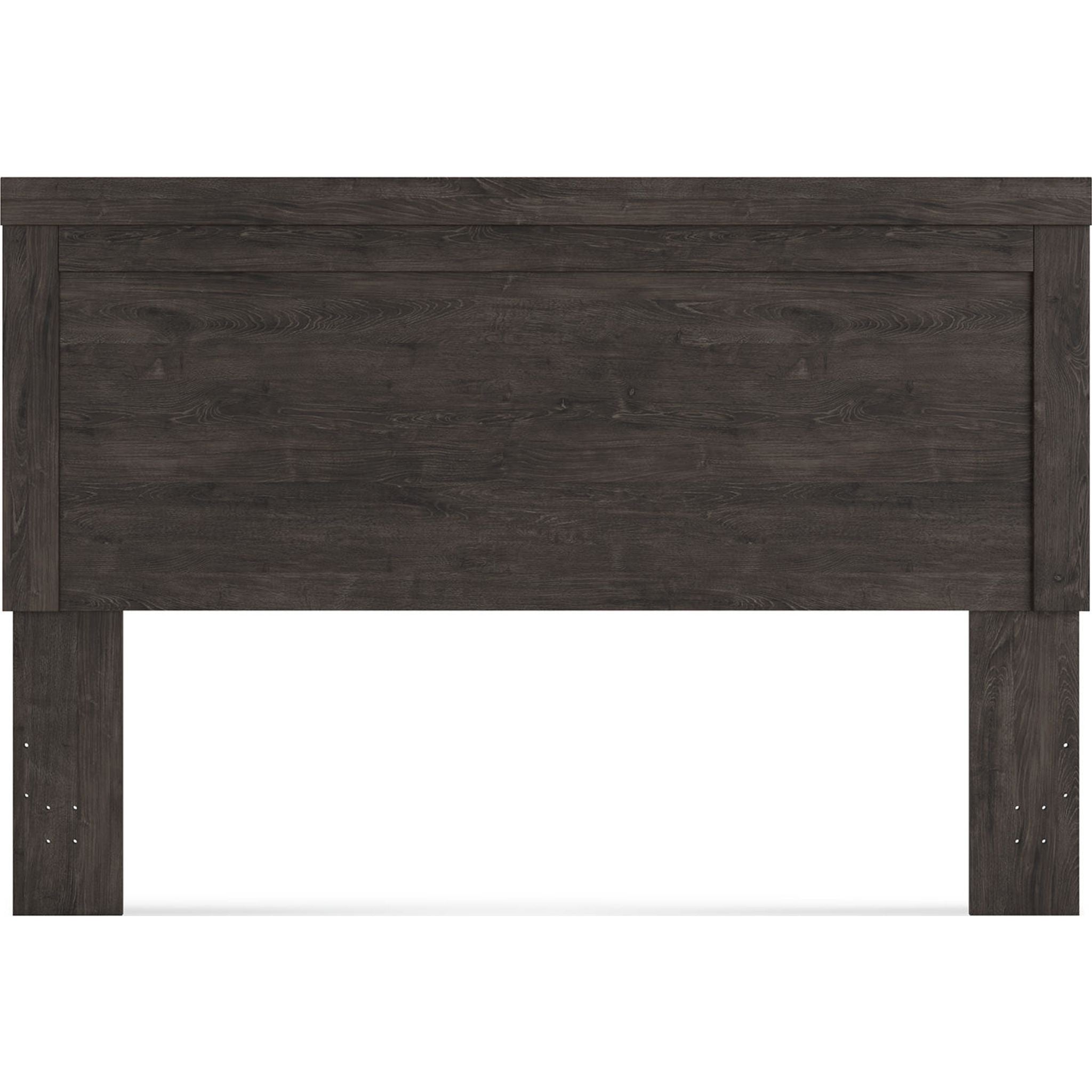 Brinxton King Panel Headboard - Charcoal Upholstered Bed Frame Headboard for Bedroom Decor & Master Suite Upgrade