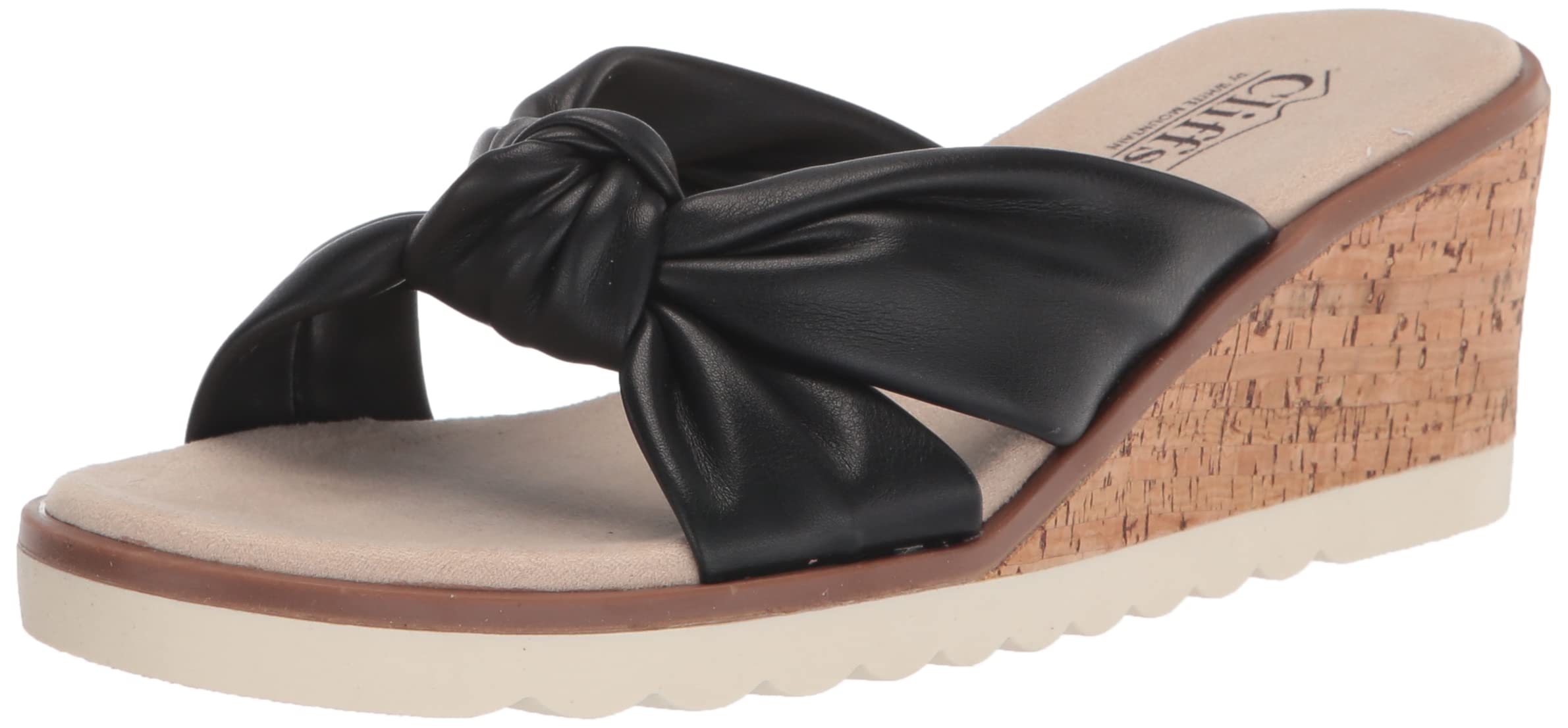 White Mountain Adrielle Women's Wedge Sandals for Summer & Beach