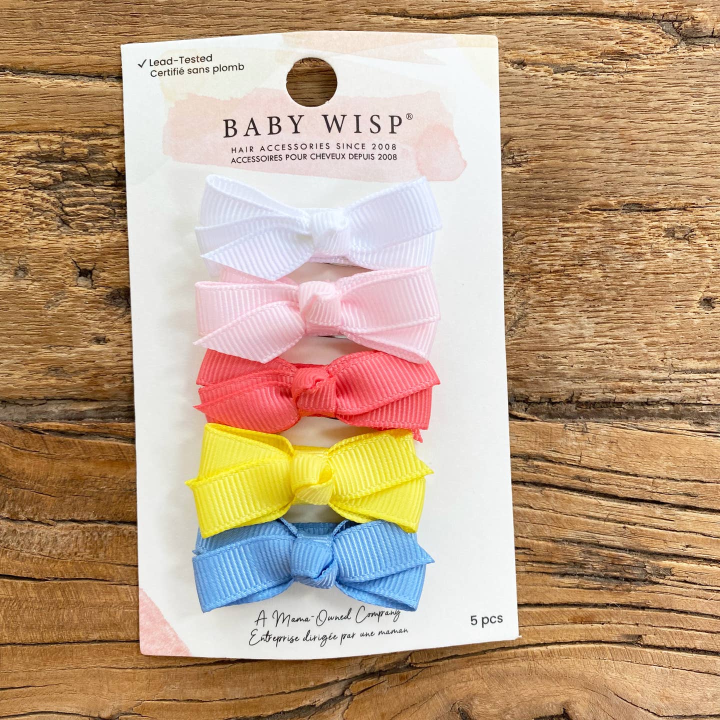 Chelsea Bow Snap Hair Clips, Set of 5 - Elegant Hair Accessories for Women & Girls | Perfect for Parties, Weddings & Everyday Style | Sea La Vie Collection
