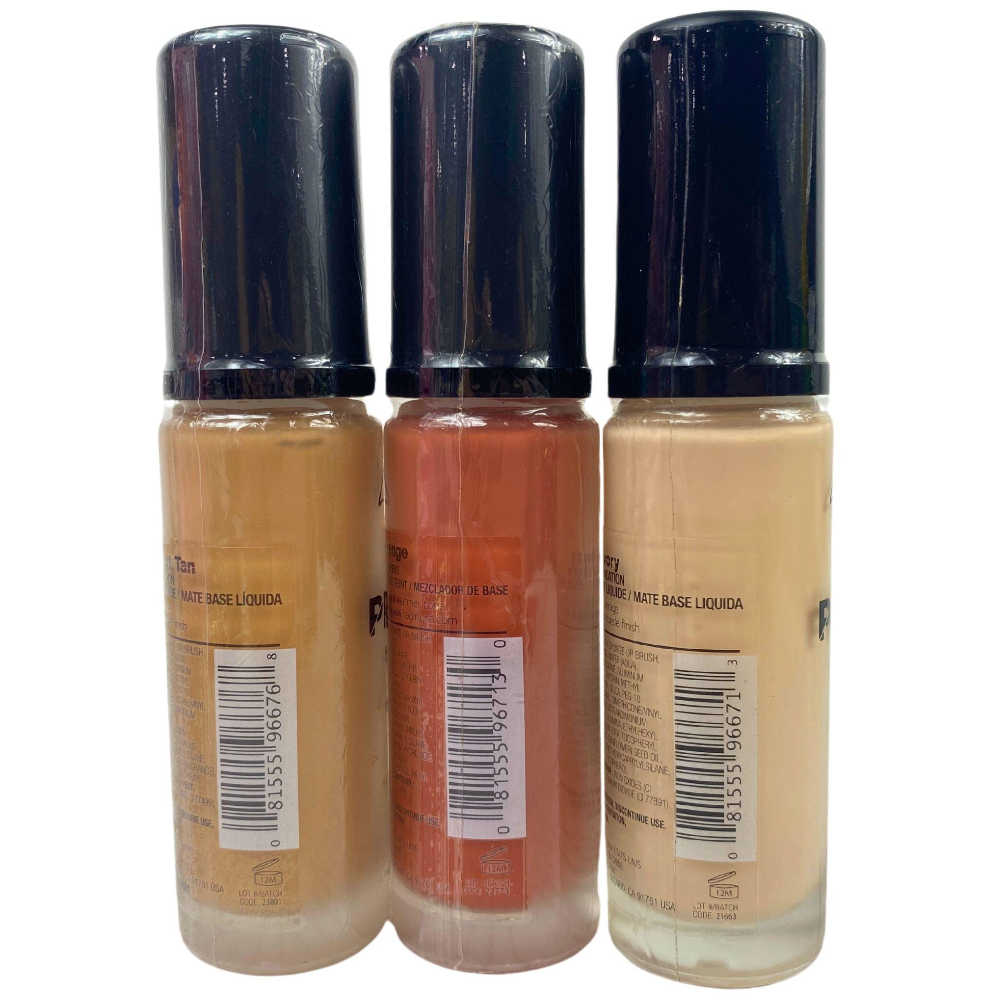 LA Girl Pro Matte Foundation & Color Foundation - 70 Pcs Lot - Full Coverage Liquid Makeup for Flawless Skin - Perfect for Professional Makeup Artists & Beauty Enthusiasts