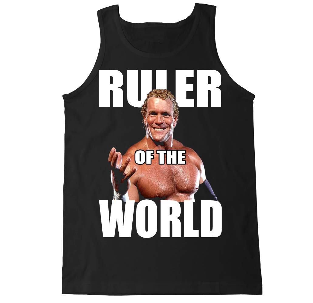 FTD Apparel Men's Ruler Print Tank Top - Comfortable Sleeveless Shirt for Summer, Gym, and Casual Wear