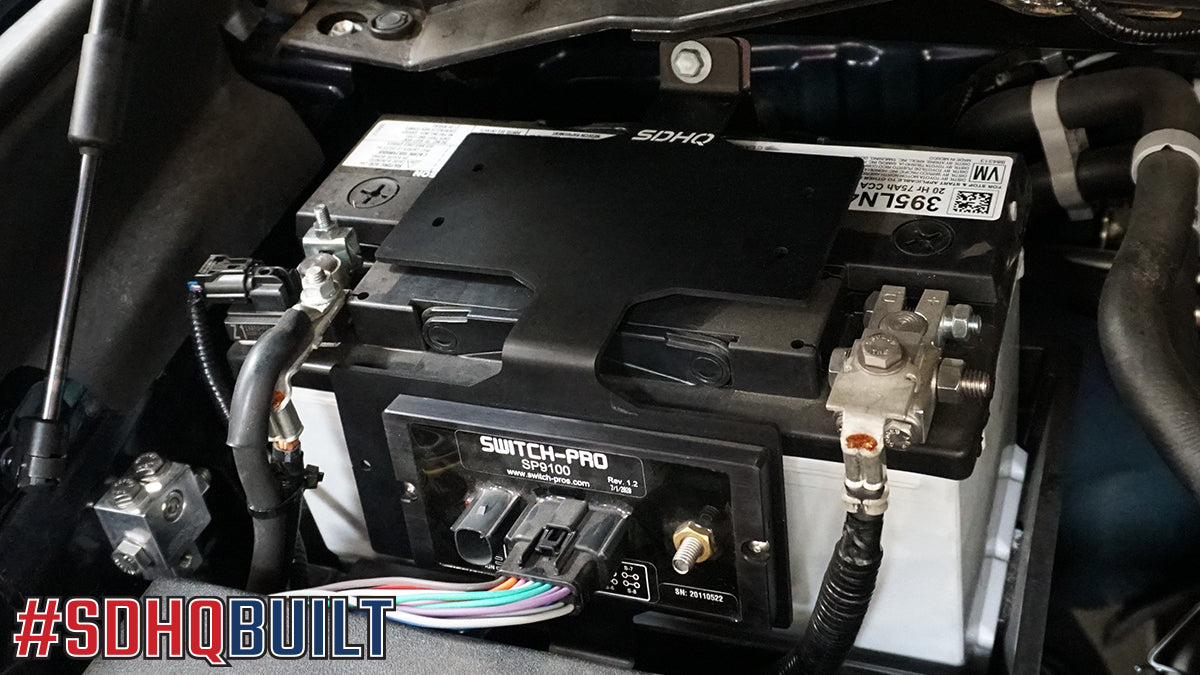 2022-2024 Toyota Tundra SDHQ Heavy-Duty Billet Battery Terminal Kit - Corrosion-Resistant High-Performance Upgrade for Off-Road & Towing Applications