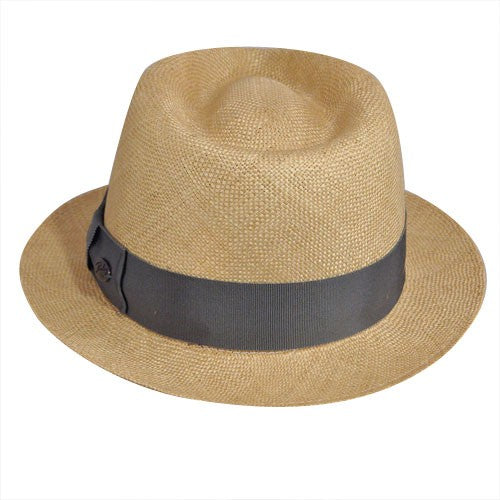 Bailey of Hollywood Cleveland Litestraw® Fedora Hat for Women - Stylish Summer Sun Hat for Outdoor, Beach, and Travel - Lightweight & Breathable Straw Fedora with Wide Brim
