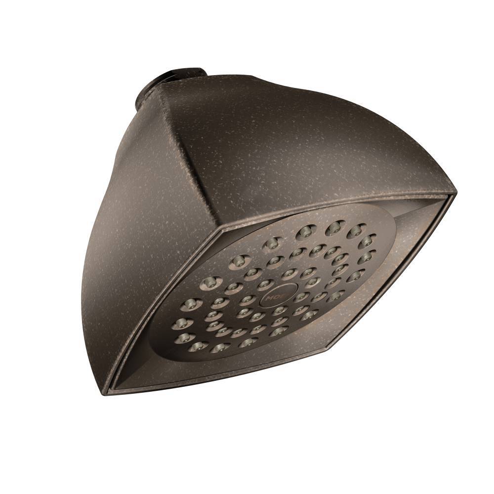 Moen 6325EPORB Oil Rubbed Bronze High-Efficiency Shower Head - Water Saving Eco Performance for Relaxing Spa-Like Shower Experience at Home
