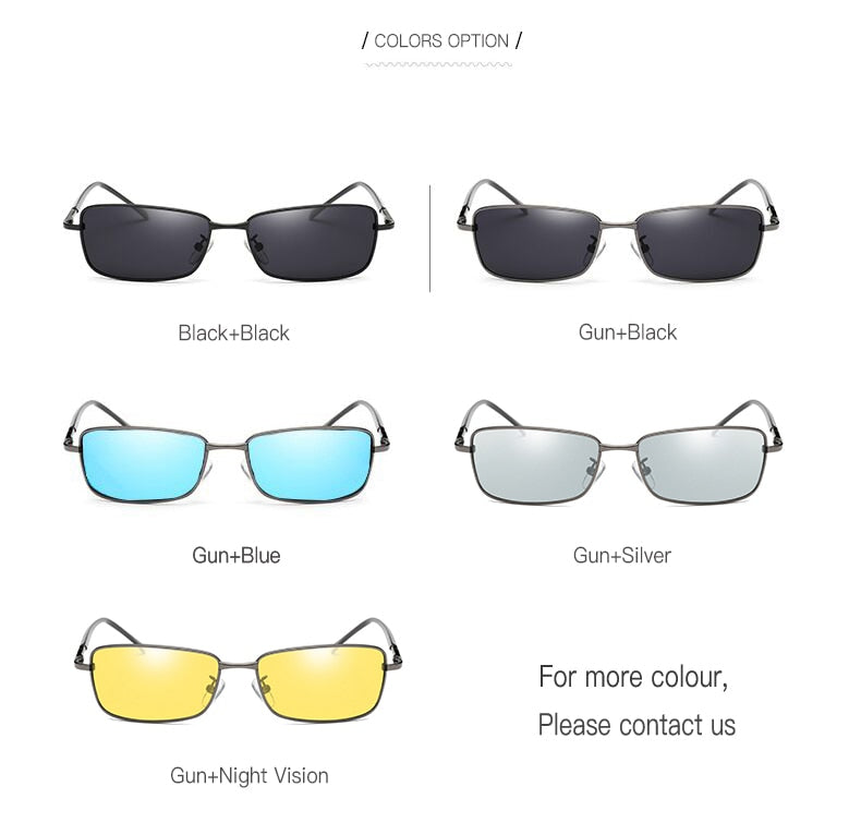 Aidien Unisex Full Rim Alloy Oval Myopic Reading Glasses Sunglasses 9126 - Lightweight Eyewear for Reading & Outdoor Activities | Perfect for Driving, Travel, and Daily Use