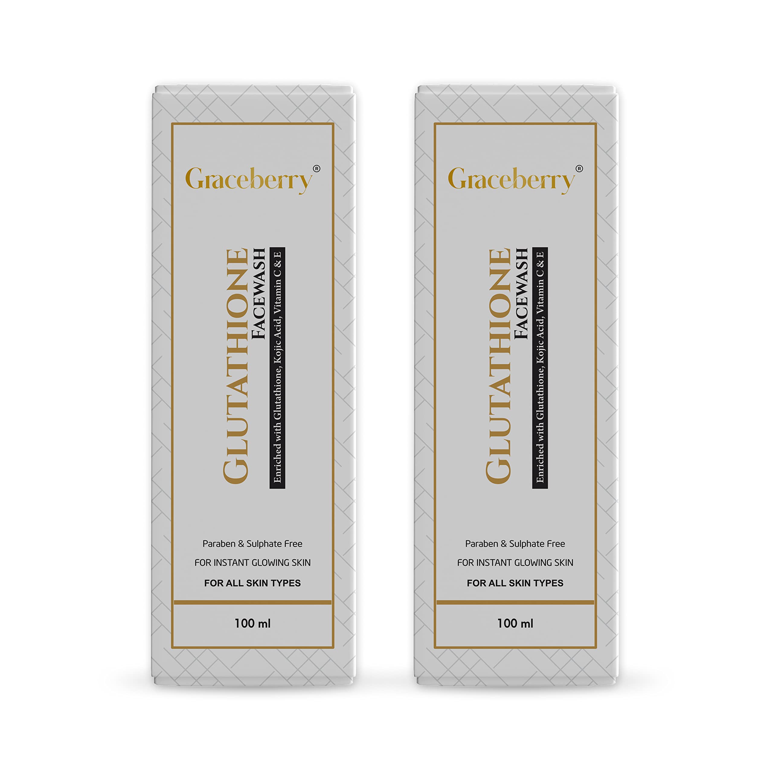 Glutathione Collagen Face Wash with Vitamin C - Gentle Pore Cleansing Foam for Hydration & Detox - Revitalizing Facial Cleanser for Men & Women (6.76 oz) | Perfect for Daily Skincare & Anti-Aging Routine