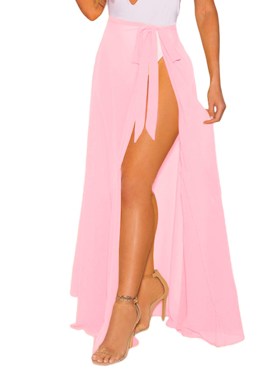 OmicGot Women's Swimsuit Cover Up - Beach Sarong Wrap Maxi Skirt for Summer Vacation, Poolside, and Tropical Getaways