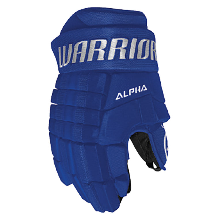 Warrior Alpha FR2 Senior Ice Hockey Gloves - Protective Hockey Gear for Men & Women - Perfect for Ice Skating, Hockey Games & Winter Sports Training