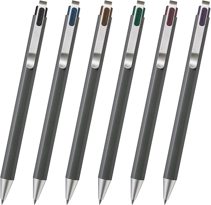 Ballsign iD Gel Pen - Smooth Writing Gel Ink Pen Set by SAKURA - Perfect for Journaling, Note Taking, and Office Use