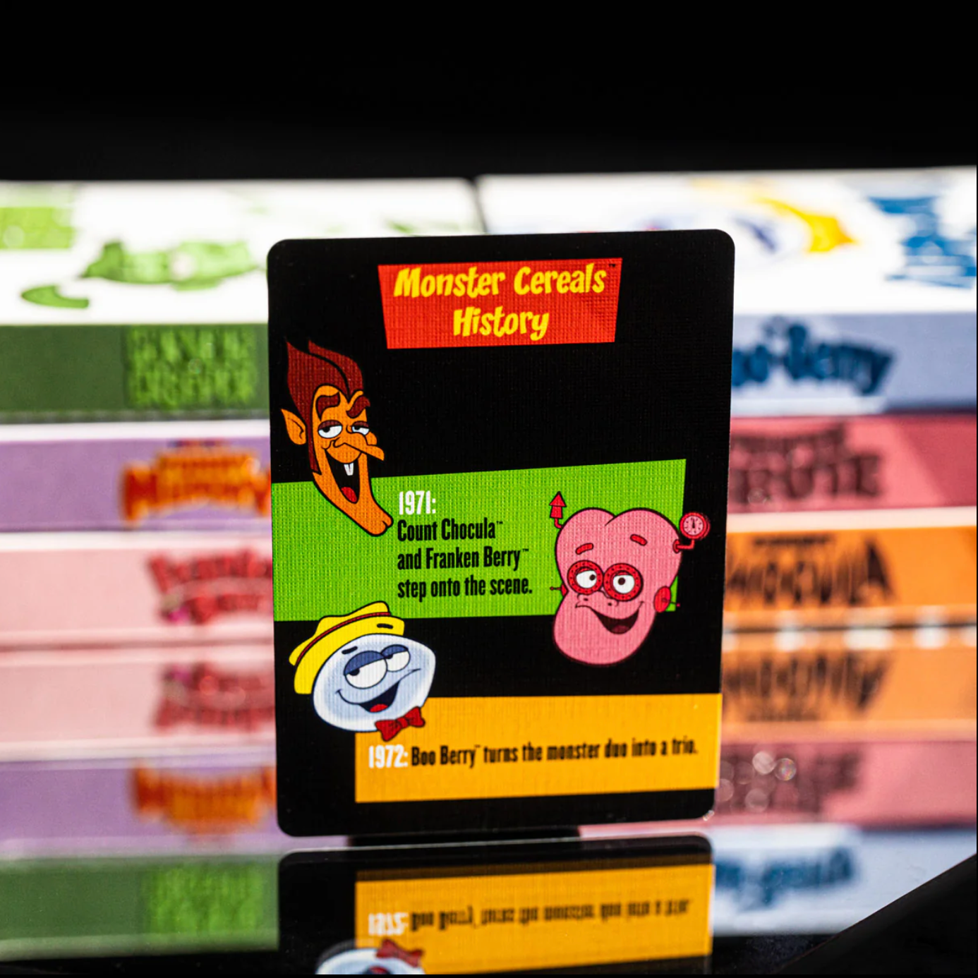 Monster Cereals Playing Cards - Carmella Creeper ™ Official Collectible Card Game | Perfect for Halloween Parties, Game Nights & Nostalgic Monster Cereals Fans