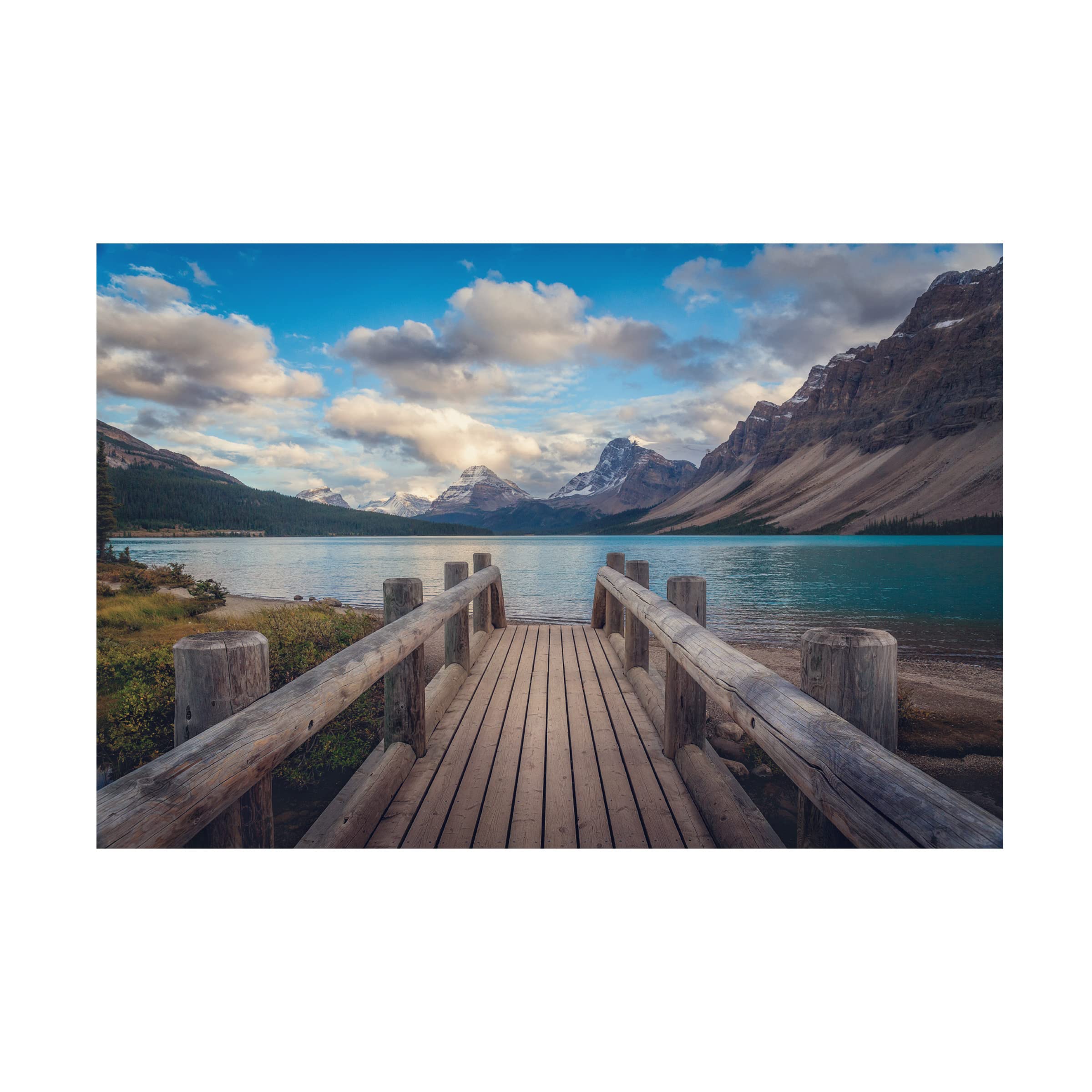 Trademark Fine Art 'The Bridge' Canvas Wall Art by Ivan Macia - Perfect for Living Room, Bedroom & Office Decor