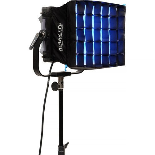 Nanlite Alien 150C RGBWW LED Panel with Softbox & Eggcrate - Professional Studio Lighting for Photography, Videography, and Live Streaming