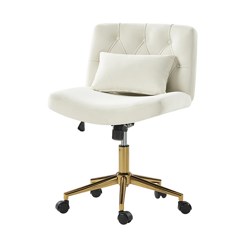 Norm Modern Flannel Adjustable Office Chair - Ergonomic Desk Chair for Home & Office Workspace, Perfect for Long Hours of Sitting