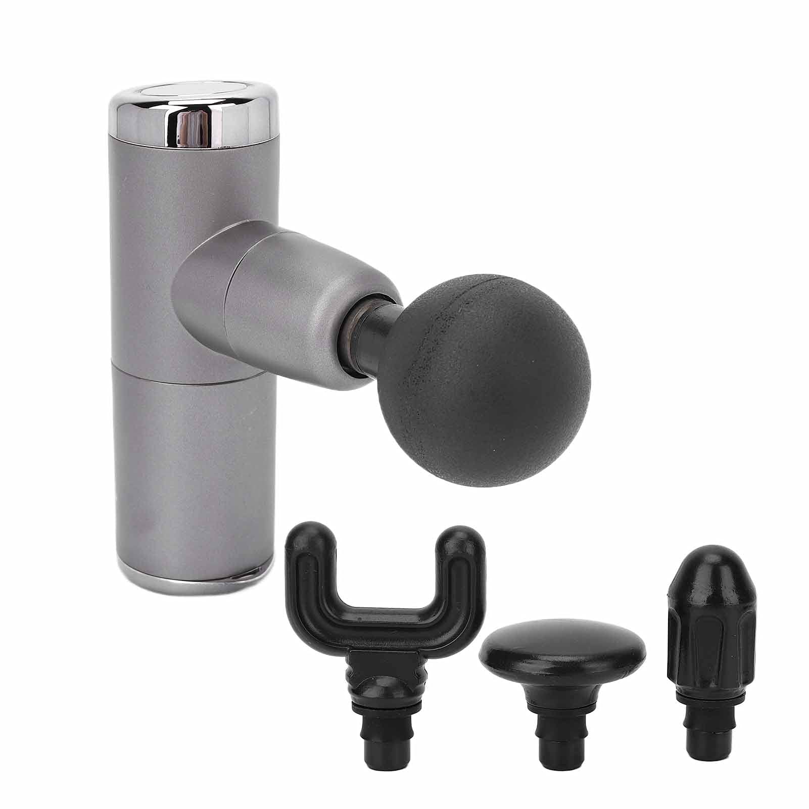 Professional Deep Tissue Massage Gun - Ergonomic Percussion Muscle Massager with 5 Attachments & USB Charging for Shoulder, Back, Leg Pain Relief - Perfect for Post-Workout Recovery & Home Physical Therapy