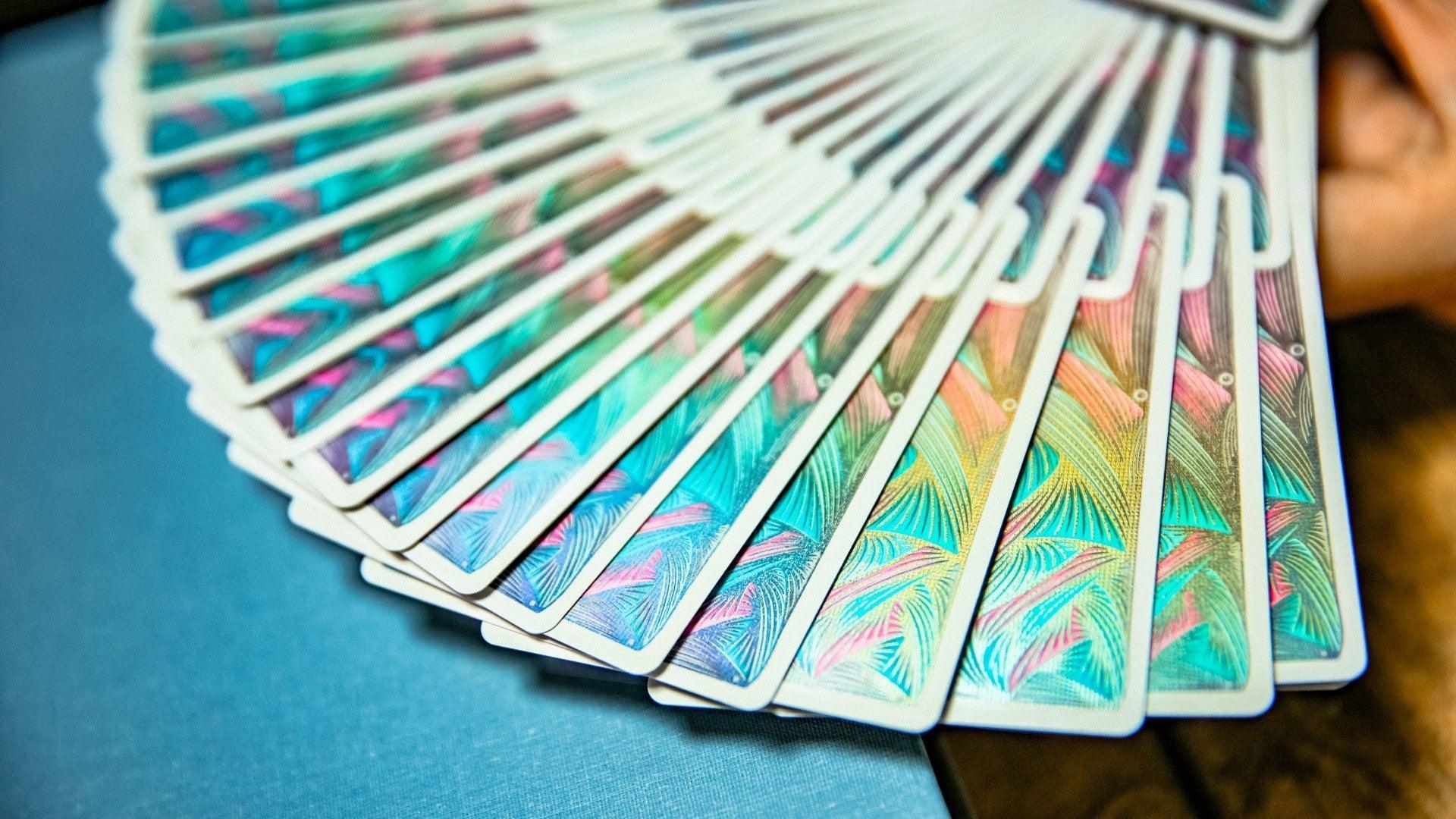 Reminisce Holo Playing Cards - Premium Holographic Deck for Magic Tricks, Poker & Card Games | Perfect for Parties, Gifts & Collectors