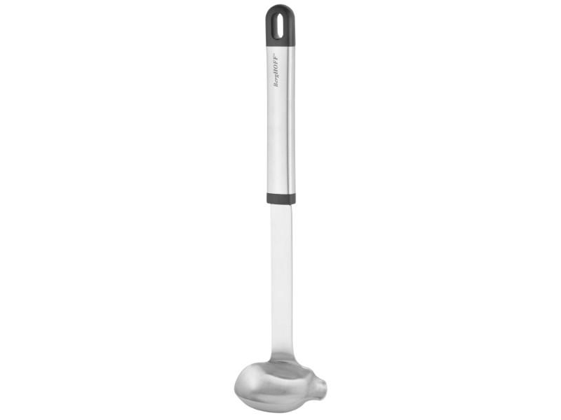 BergHOFF Essentials 11.75 Inch Stainless Steel Sauce Ladle - Perfect for Cooking, Serving Soups, Gravies & Sauces in Kitchen & Dining