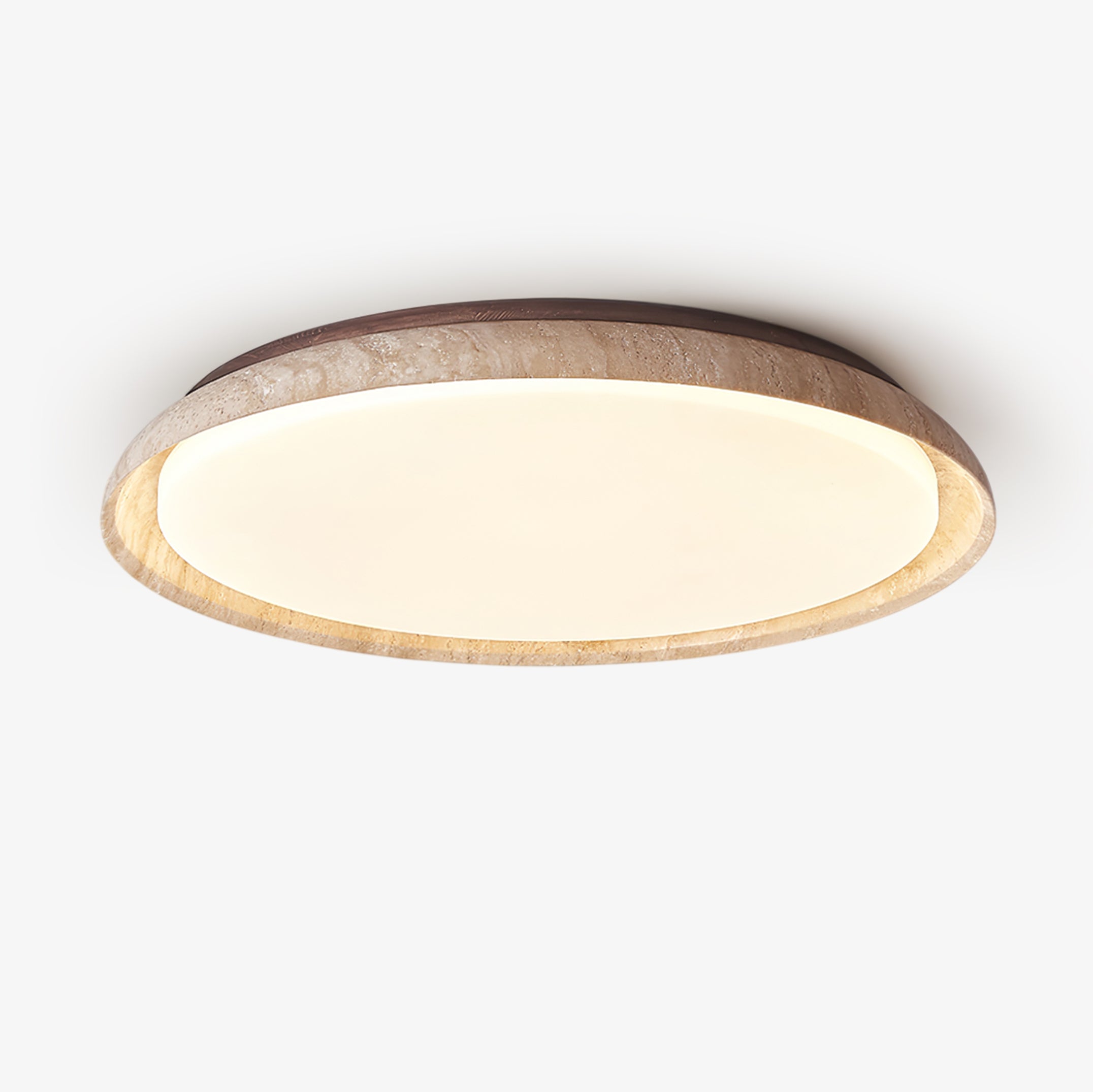 Aureum Edge Modern Ceiling Light Fixture - Sleek LED Lighting for Living Room, Bedroom, and Dining Area - Energy Efficient Home Decor