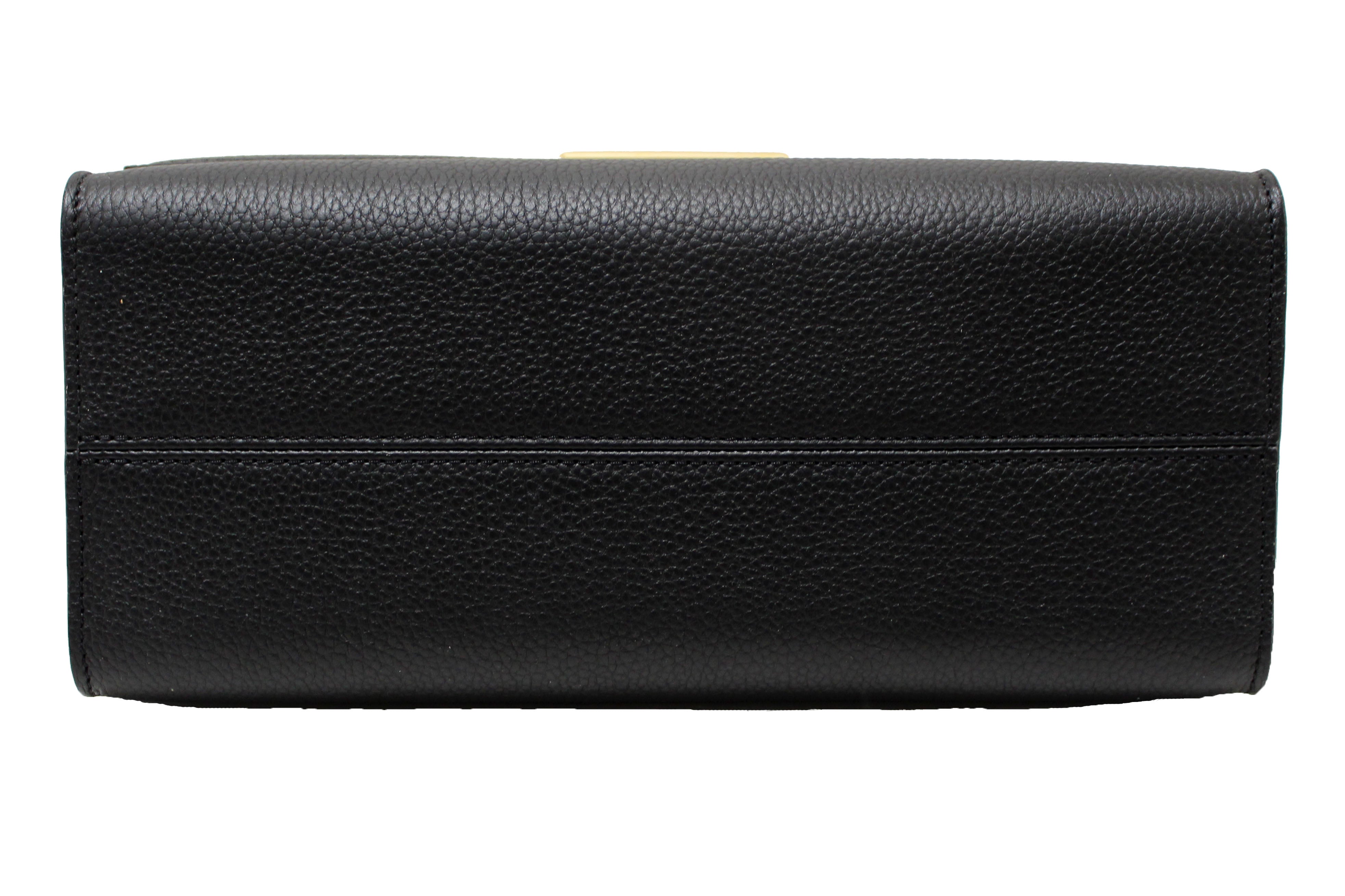 Authentic Louis Vuitton Black Taurillon Leather Twist One Handle MM Bag - Luxury Designer Handbag for Women, Perfect for Work, Travel & Evening Events