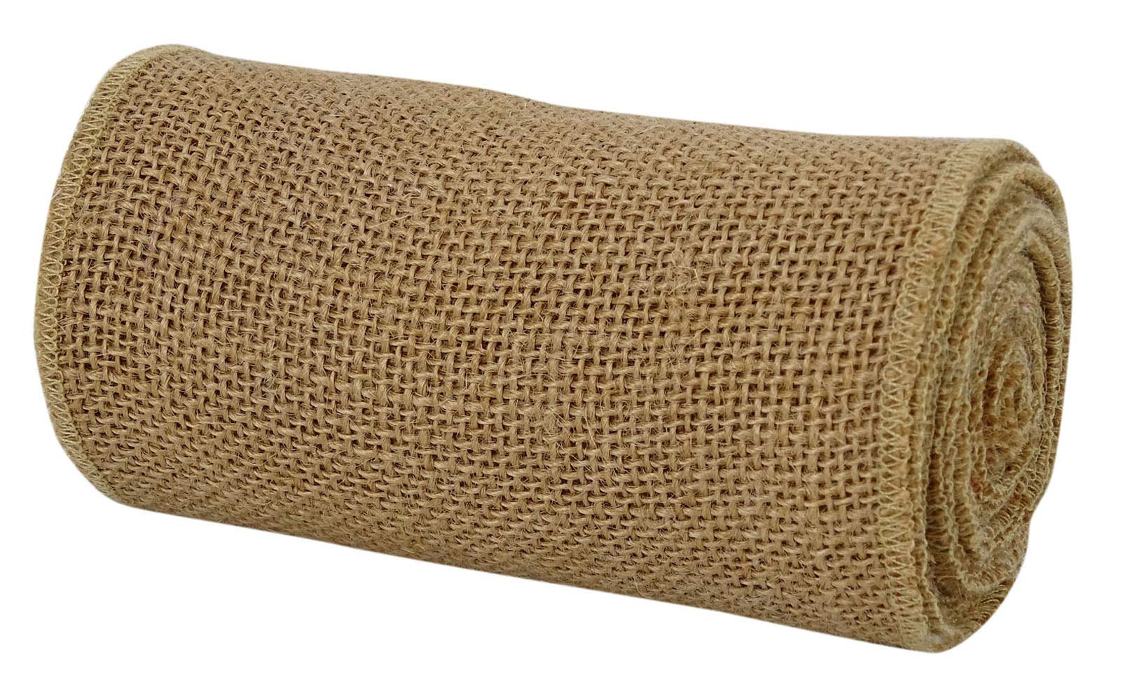 Natural Burlap Ribbon Rolls - 3 Inches Wide x 40 Yards for DIY Wedding Decorations, Gift Wrapping, Rustic Home Decor | Perfect for Wedding Favors, Table Centerpieces, and Handmade Craft Projects