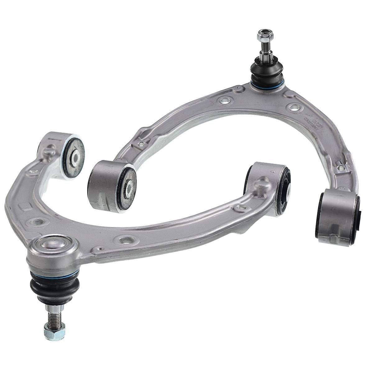Premium 2-Pack Front Upper Control Arms with Ball Joint & Bushing - Compatible with Audi Q7 (2007-2015), Porsche Cayenne (2003-2010), VW Touareg (2004-2010) - Durable Suspension Replacement for Smooth Ride & Handling