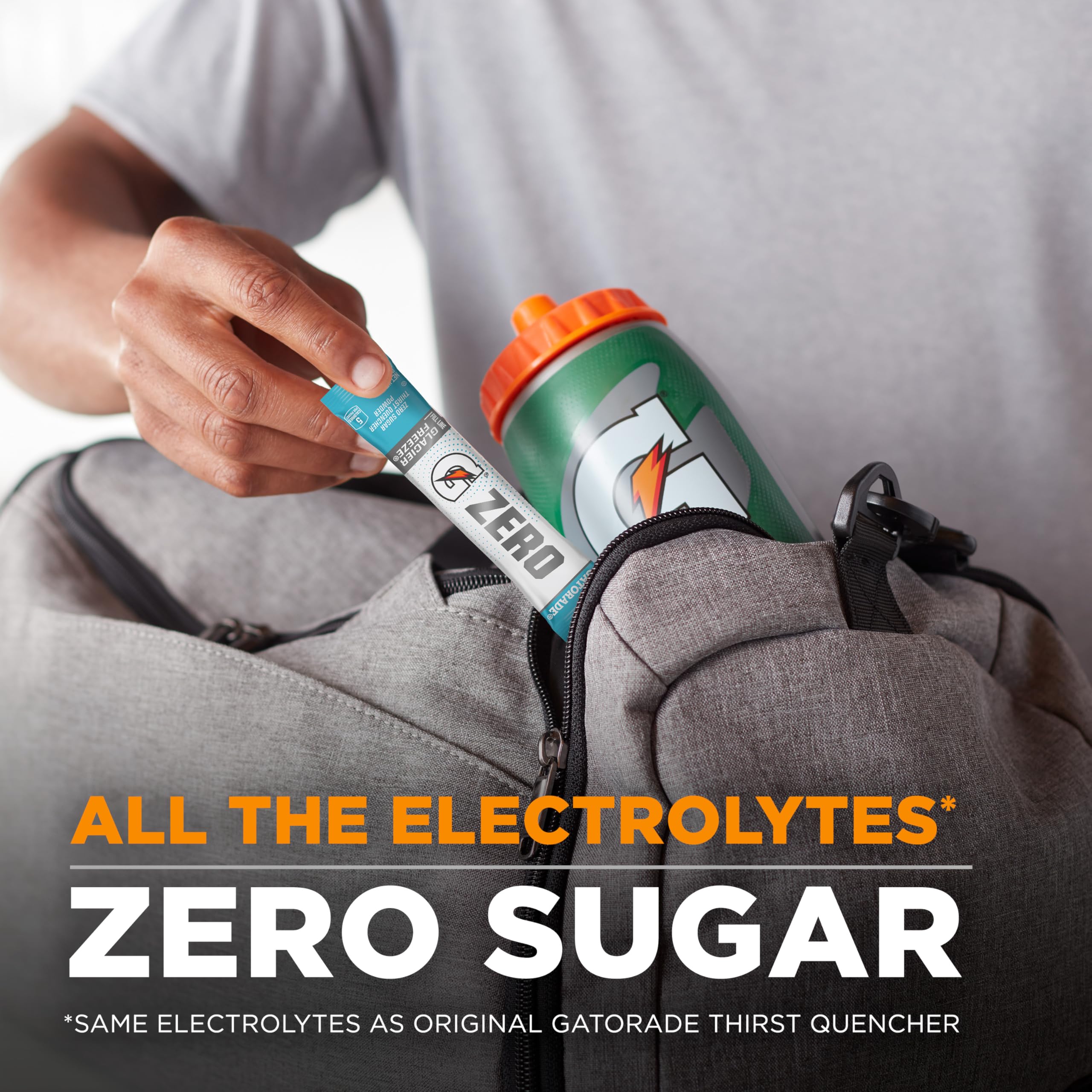 Gatorade G Zero Powder, Fruit Punch Variety Pack - 10 Count (Pack of 5) | Sugar-Free Electrolyte Drink Mix for Hydration | Perfect for Sports, Workouts & Outdoor Activities
