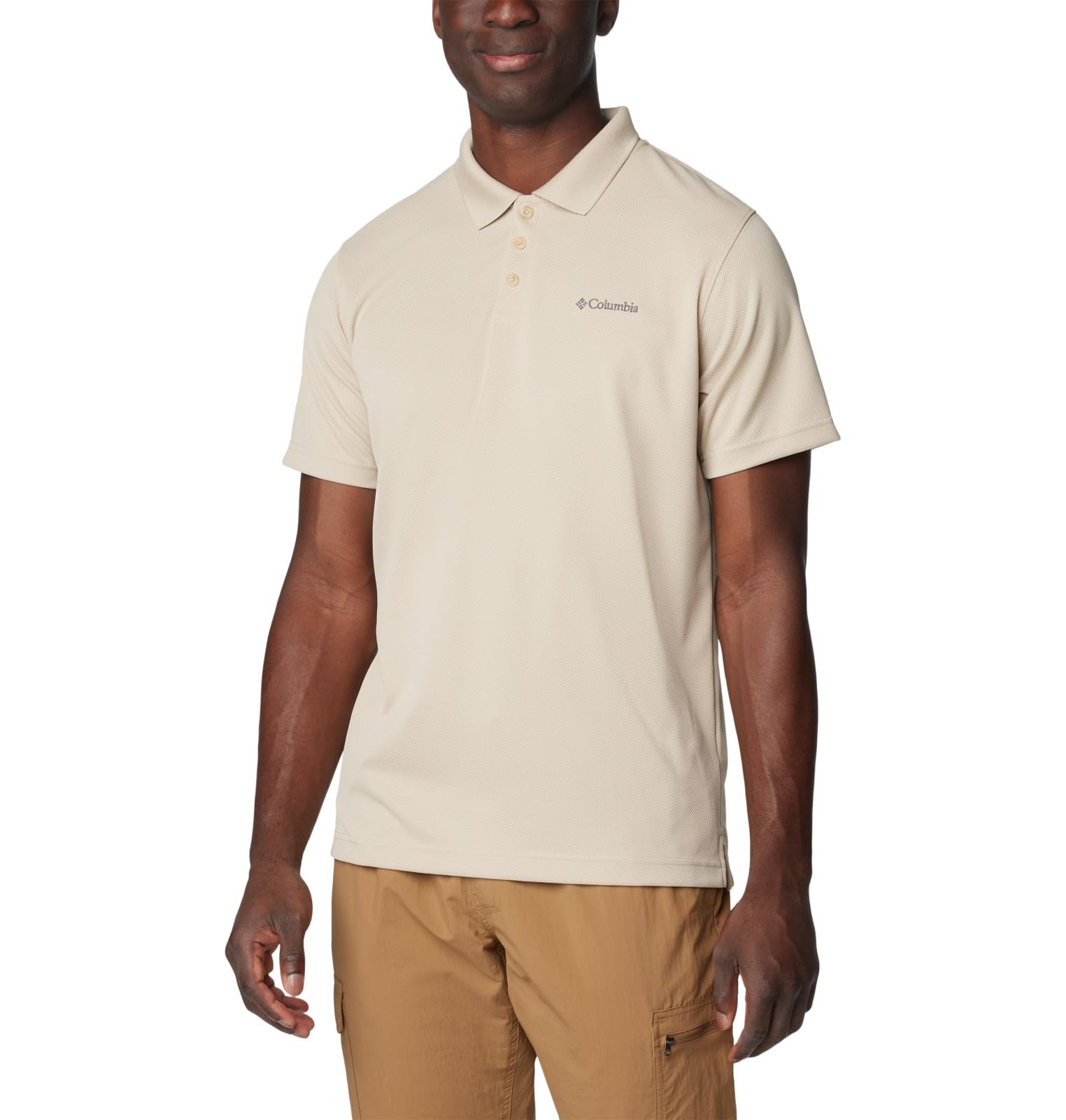 Columbia Men's Utilizer Polo Shirt - Quick-Dry, Moisture-Wicking Performance Golf & Casual Wear for Outdoor Activities & Work
