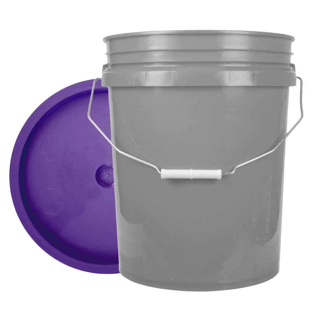Premium Round Bucket Set for Home & Garden - Durable Plastic Storage Pails for Cleaning, Organizing, and DIY Projects - Ideal for Household, Office, and Outdoor Use