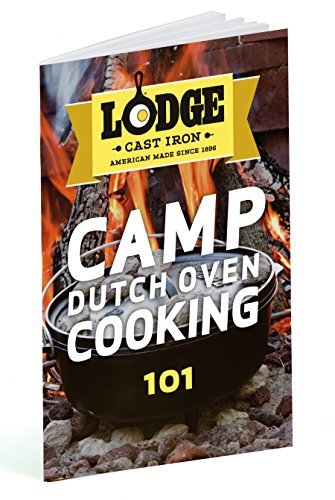 Lodge Pre-Seasoned Cast Iron Dutch Oven with Meat Rack - 12 Inch Deep Camping Oven (8QT/8 Inch) - Perfect for Outdoor Cooking, Camping, and Dutch Oven Recipes