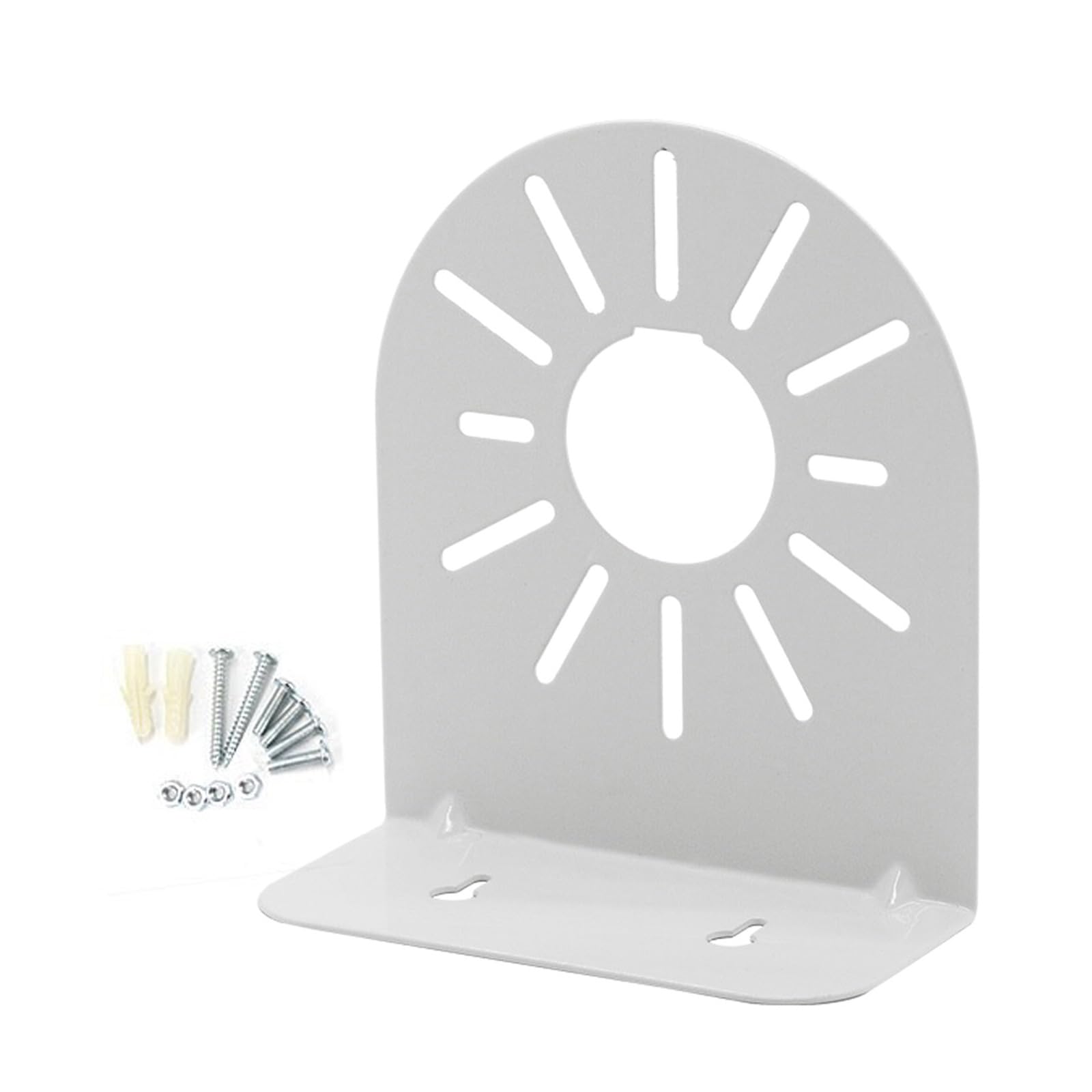 Wall Mounted Dome IP Camera Bracket - Heavy Duty Metal Security Camera Mount Holder for CCTV, Surveillance & Video Cameras - Perfect for Indoor/Outdoor Home & Office Security Systems